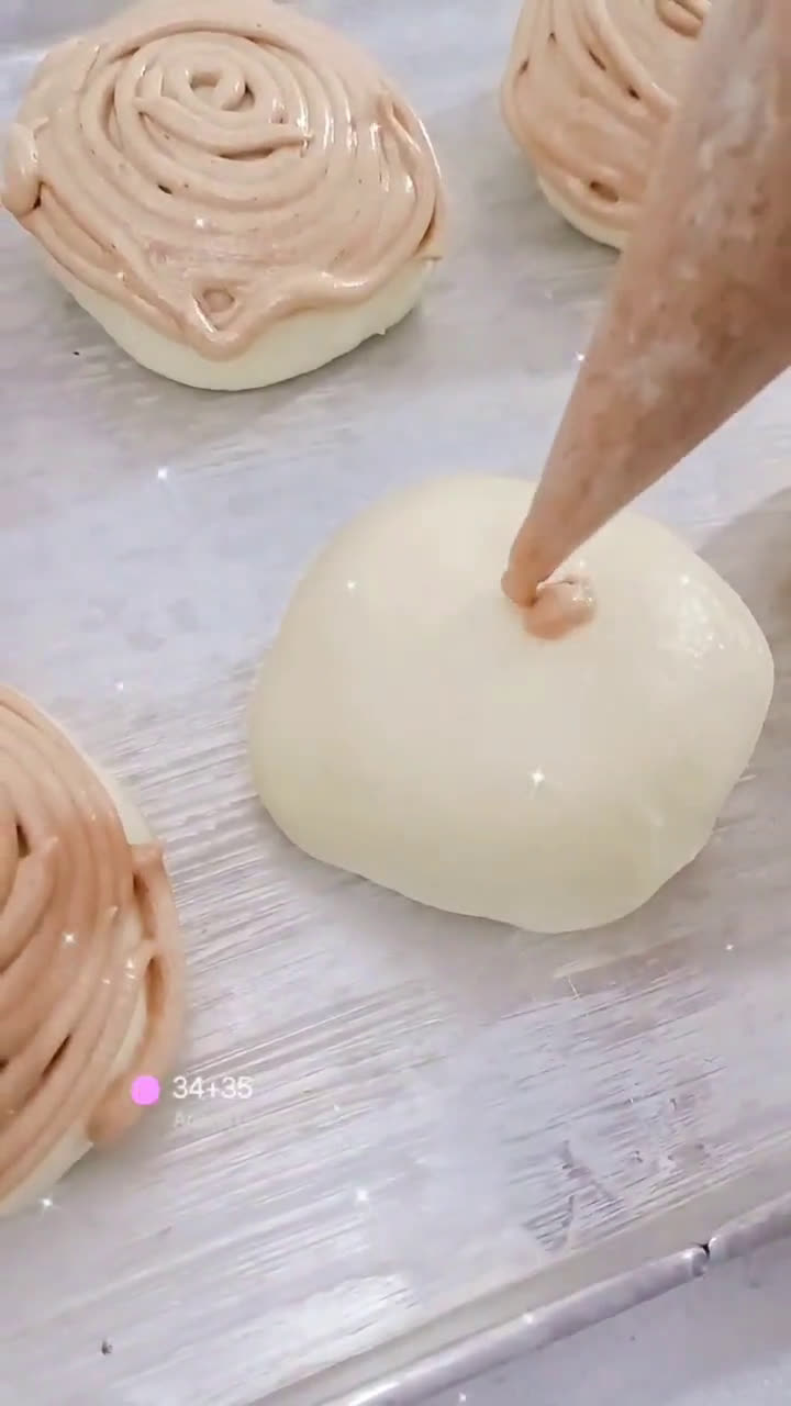 Foto langkah ke 9 dari resep Roti'o/Roti boy oven tangkring.