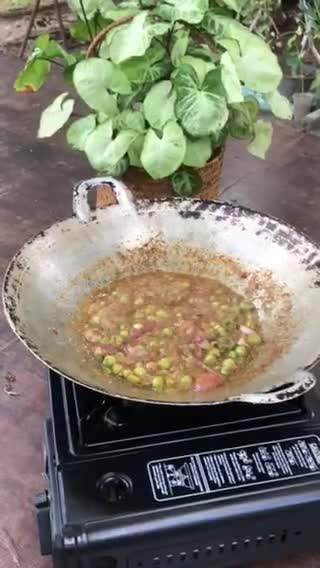 Gambar langkah 5 resipi Sambal Terung Pipit.