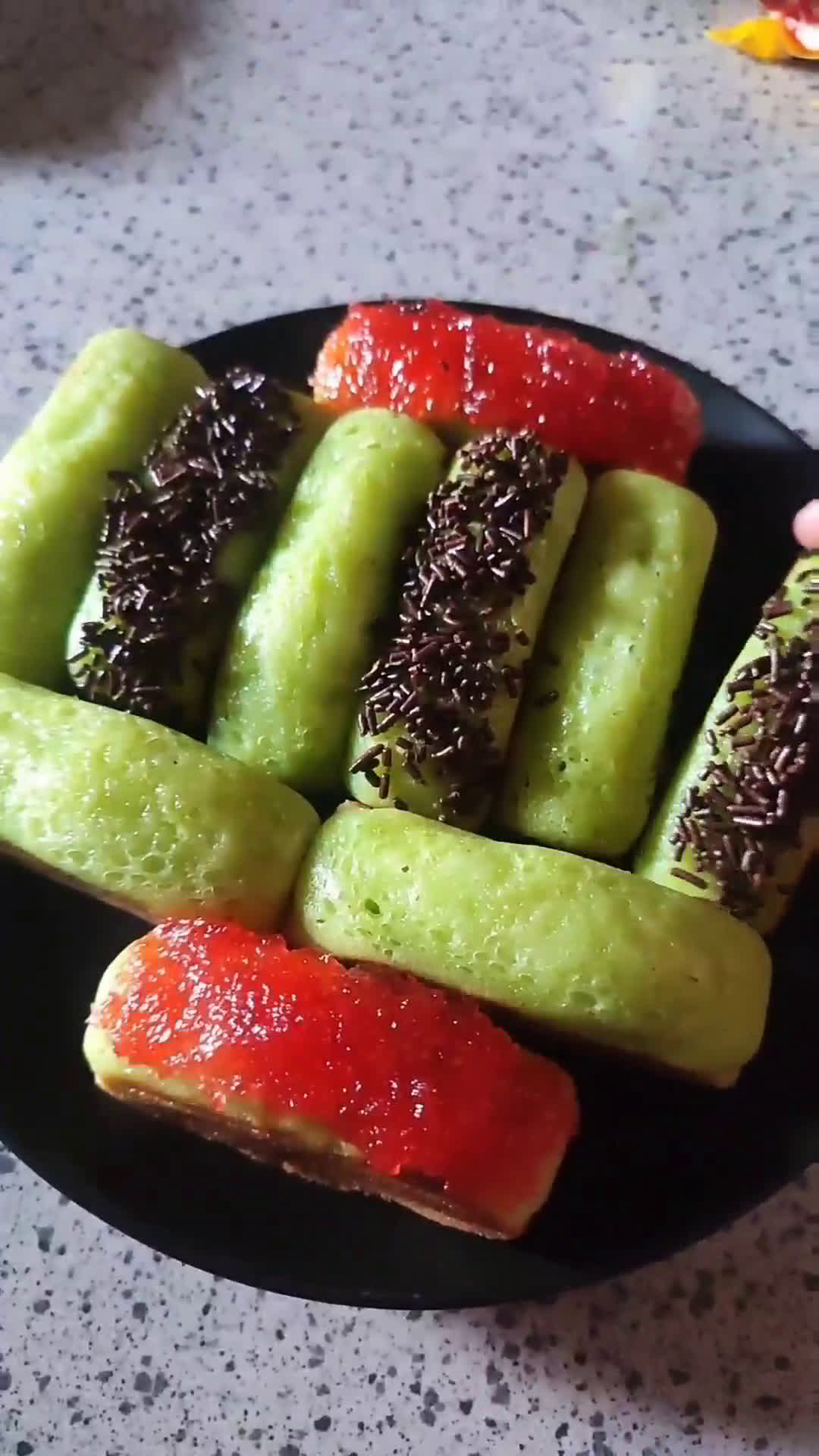 Foto langkah ke 8 dari resep Pukis menul bersarang tanpa santan.