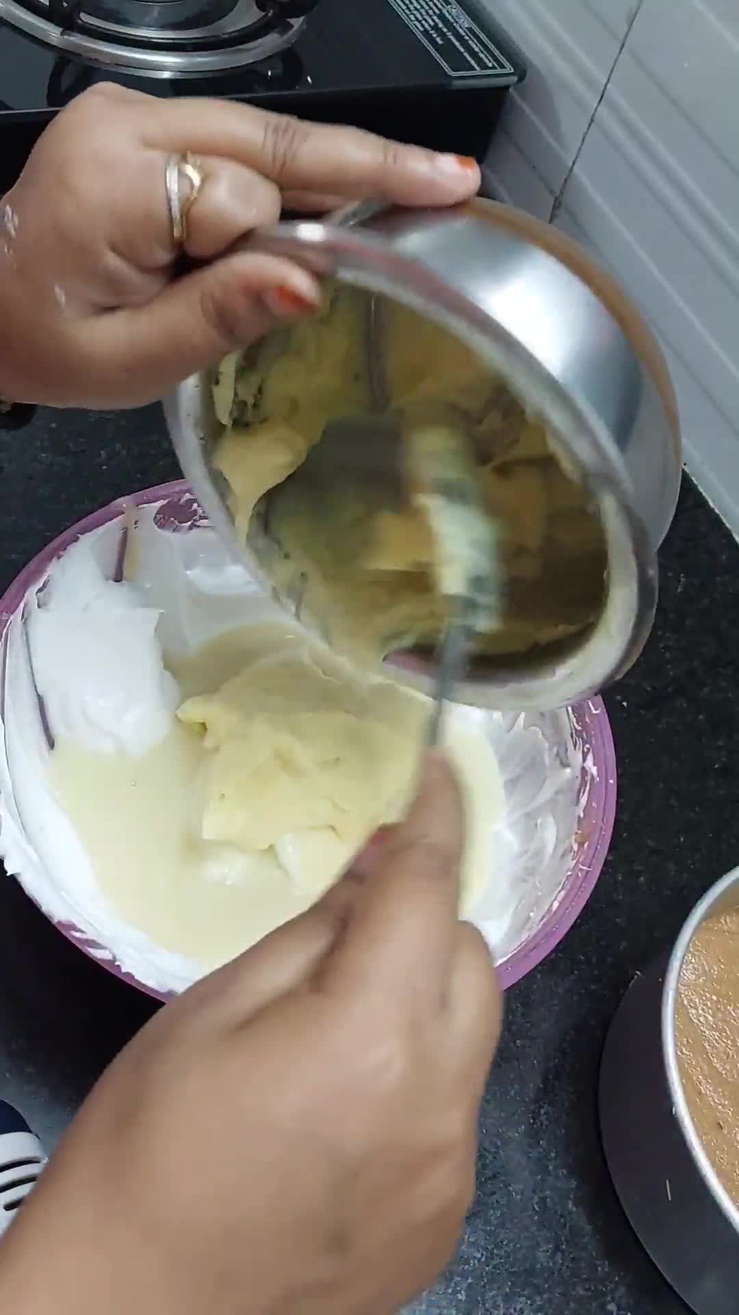 चीज़ केक (cheese cake recipe in hindi) रेसिपी चरण 2 फोटो