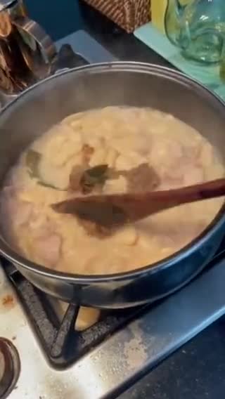 Foto del paso 5 de la receta: Pallares cremosos con pescado frito !