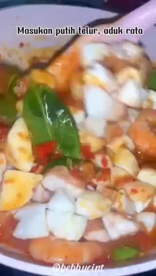 Foto langkah ke 6 dari resep Putih telur Bumbu saos padang.
