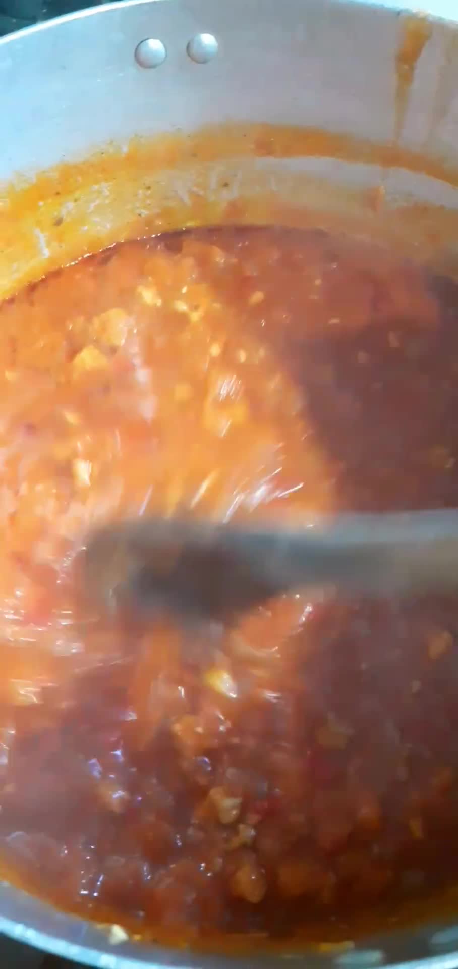 Foto del paso 5 de la receta: Tallarines caseros con salsa de cerdo al vino blanco🍝