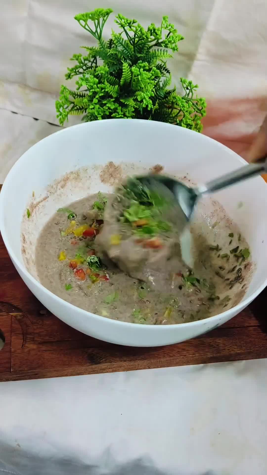 रागी उत्तपम (raagi uttpam recipe in Hindi) रेसिपी चरण 2 फोटो