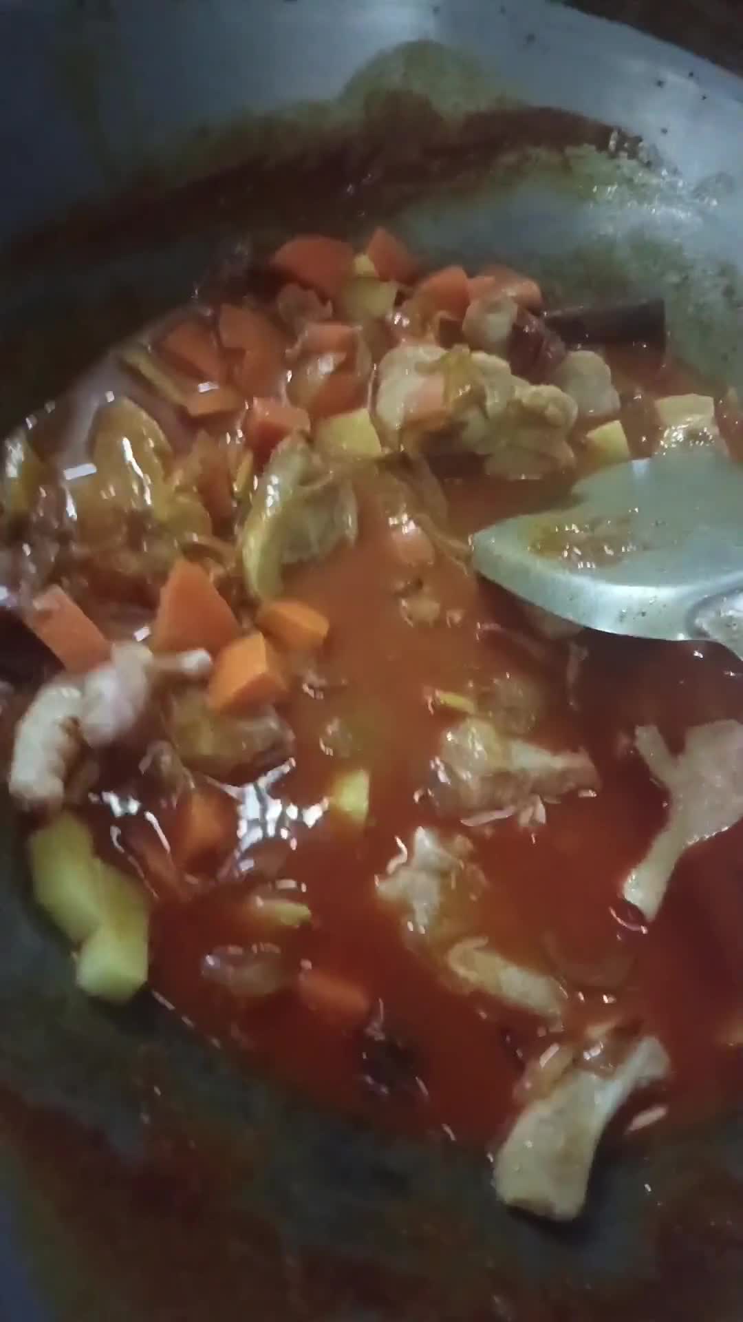 Gambar langkah 3 resipi 17:11:24 - MEE KARI AYAM & SOTONG.