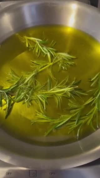 A picture of step 1 of Creamy Cauliflower Soup with Rosemary Olive Oil.