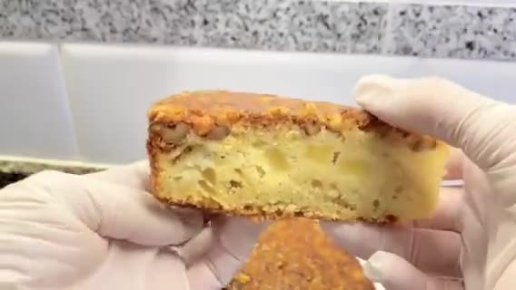 Foto del paso 15 de la receta: Pastel con manzanas, nueces y caramelo
