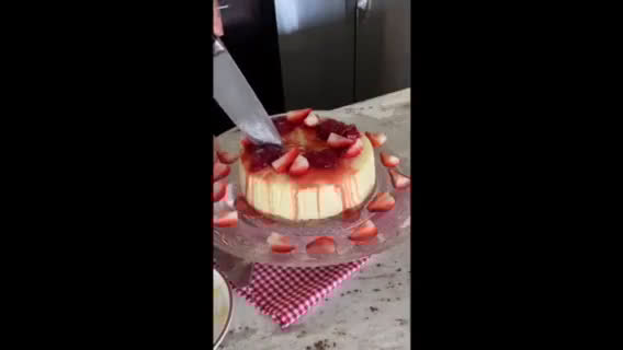 Hình bước làm 8 của món Bánh kem phomai đơn giản (Basic cheesecake)