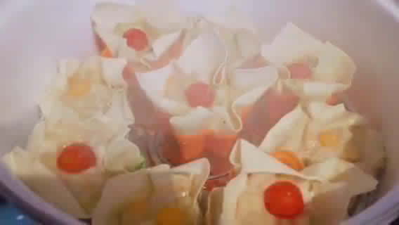 Foto langkah ke 5 dari resep Siomay Hongkong Ayam Jamur.
