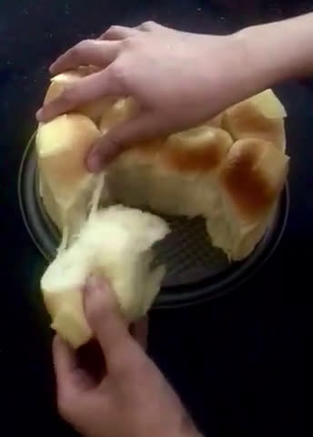 Foto langkah ke 12 dari resep Roti Manis isi krim vanila keju (metode biang tp ga ribet).