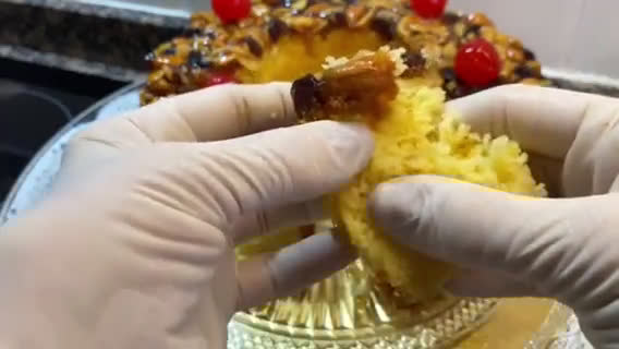Foto del paso 18 de la receta: Pastel con frutos secos caramelizados