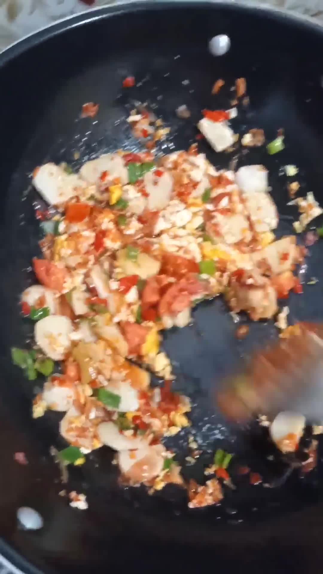 Foto langkah ke 3 dari resep Nasi goreng.