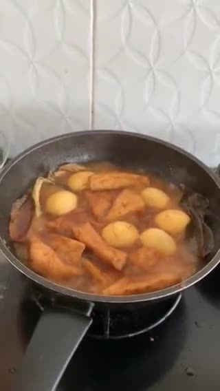 Foto langkah ke 4 dari resep Semur Telur Tahu.