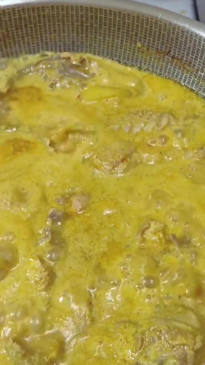 Gambar langkah 4 resipi Gulai Ayam Kerisik.
