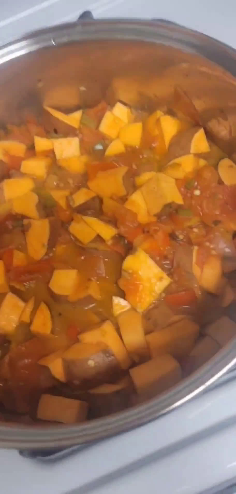 A picture of step 3 of Black bean chili.