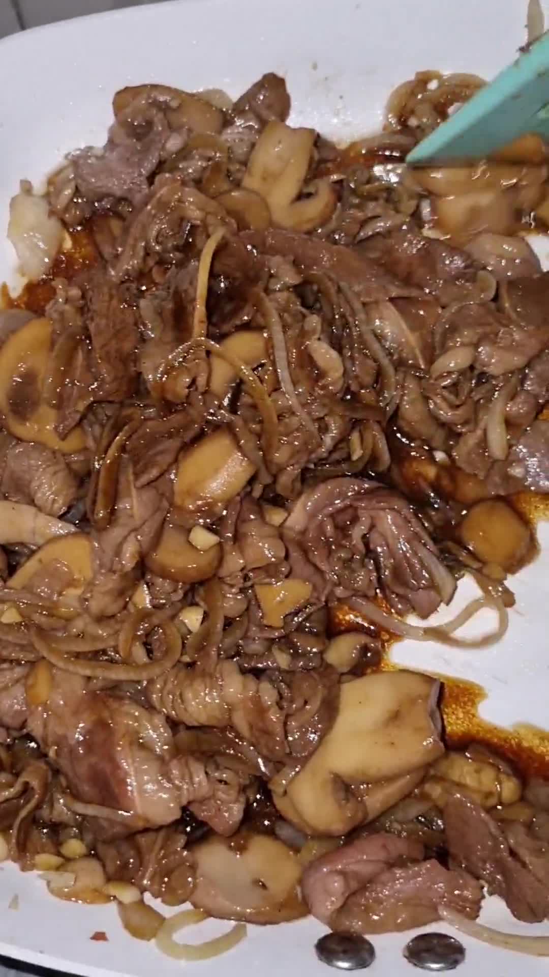 Foto langkah ke 3 dari resep Beef teriyaki simple enak.