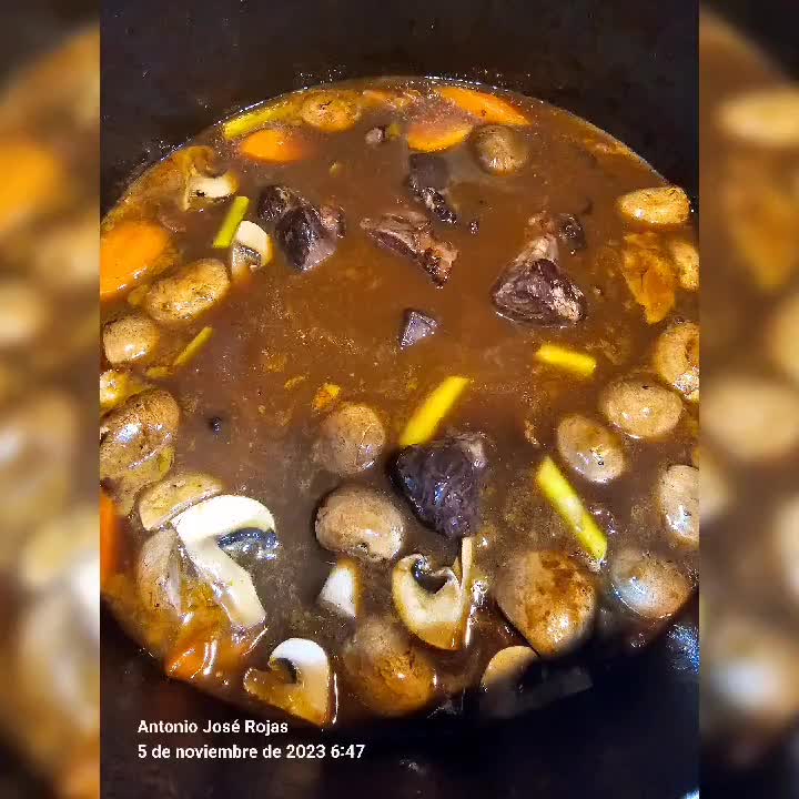 Foto del paso 18 de la receta Boeuf bourguignon (carne estofada)