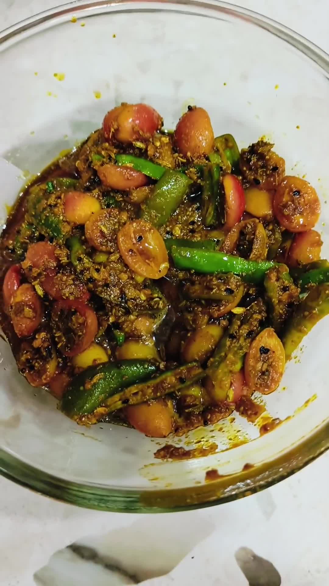 करौंदा मिर्च का अचार (karonda chilli pickle recipe in Hindi रेसिपी चरण 3 फोटो