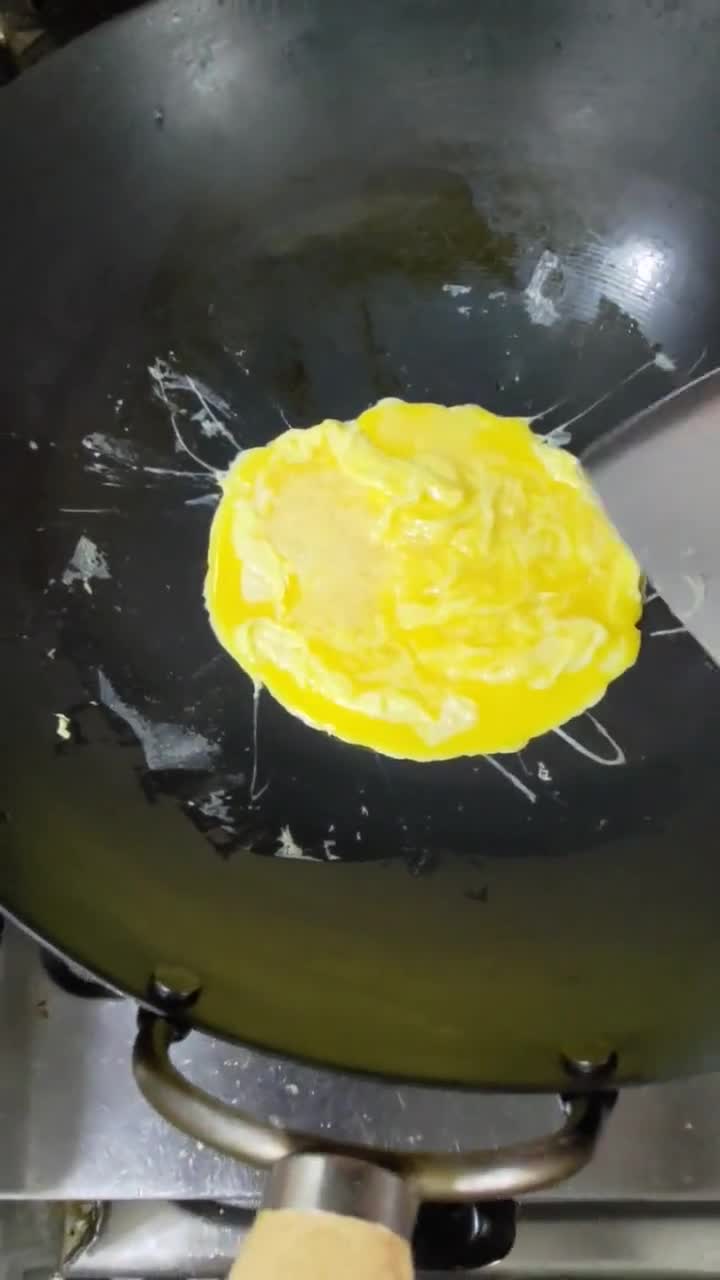 白韭菜炒蛋的食譜步驟2照片