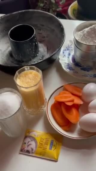 صورة لخطوة 1 من وصفة كيكة الجزر