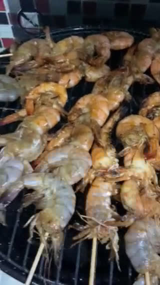 Foto langkah ke 3 dari resep Udang Bakar Madu.