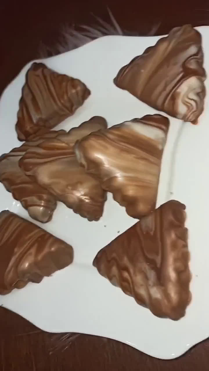 صورة لخطوة 19 من وصفة حلوة الرخام 🥟🍫🥟