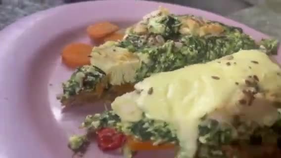 Foto del paso 3 de la receta: Tarta casera integral de espinaca