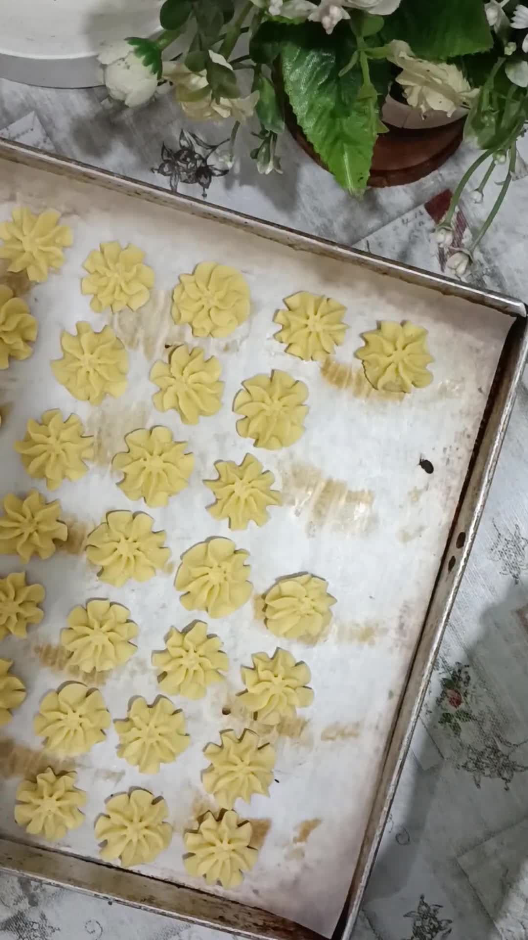 Foto langkah ke 3 dari resep Semprit jadul Eggless.