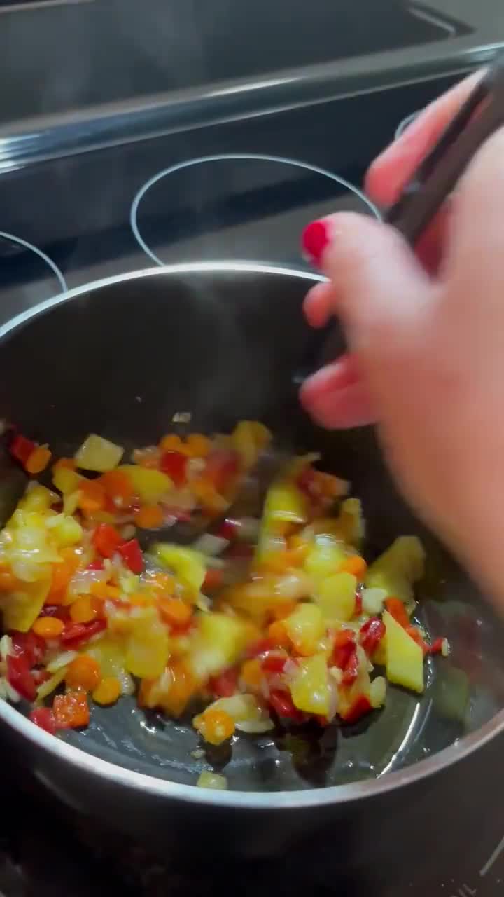 A picture of step 5 of White bean stew!.