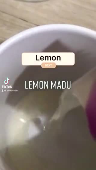 Foto langkah ke 1 dari resep Lemon madu.