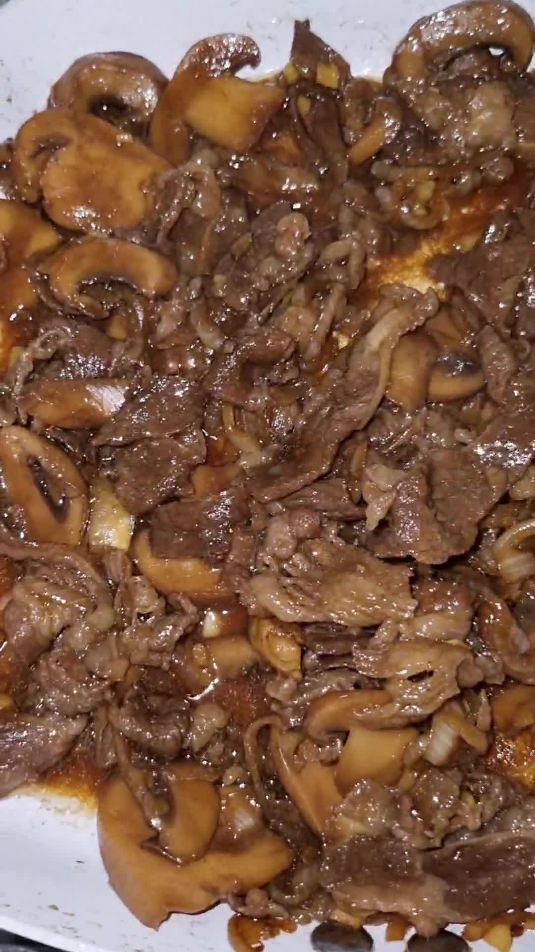 Foto langkah ke 4 dari resep Beef teriyaki simple enak.