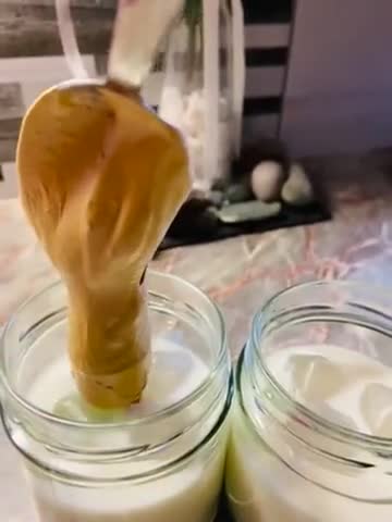 🌊 Dalgona kávé ☕️ fagyinak is jó 😉 recept fázis 3 fotója