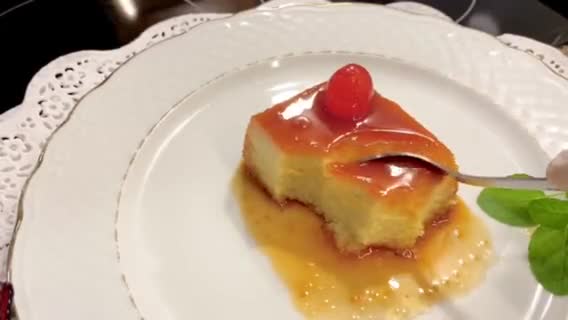 Foto del paso 16 de la receta: Flan con manzana caramelizada