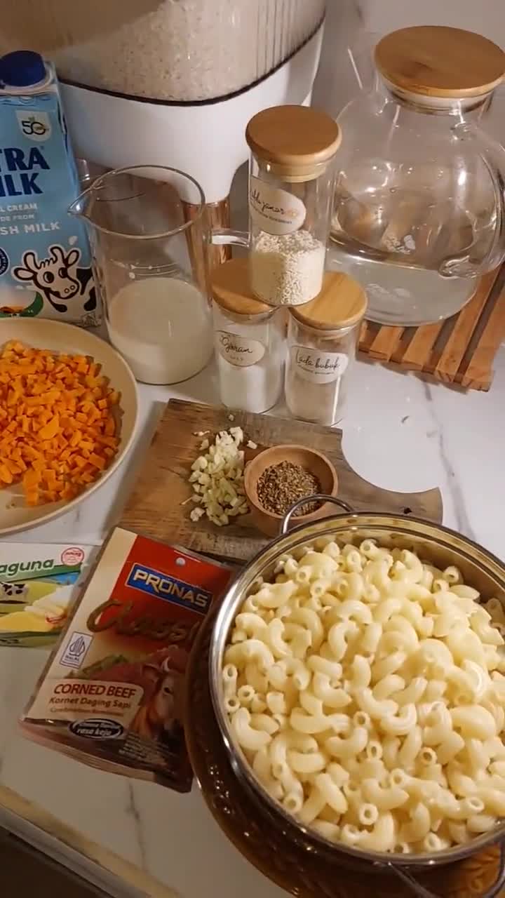 Foto langkah ke 2 dari resep Creamy Macaroni.
