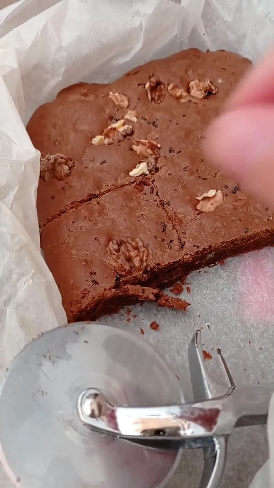 Foto del paso 1 de la receta: Brownie de chocolate ❤️🍫