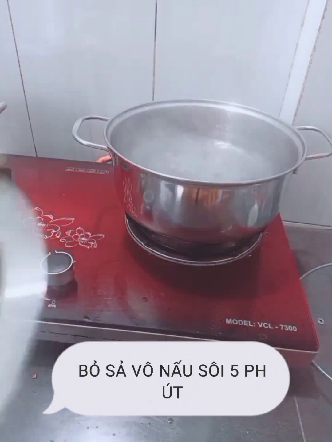 Hình bước làm 3 của món Nước chanh sả gừng