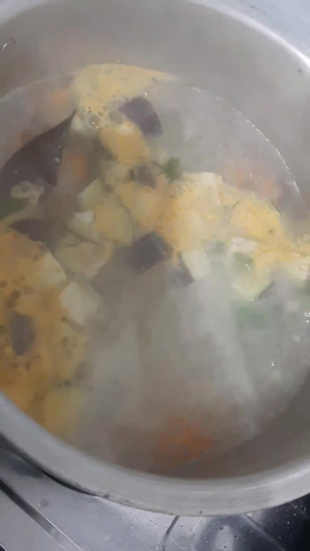Foto langkah ke 3 dari resep Sayur Lodeh Pete.