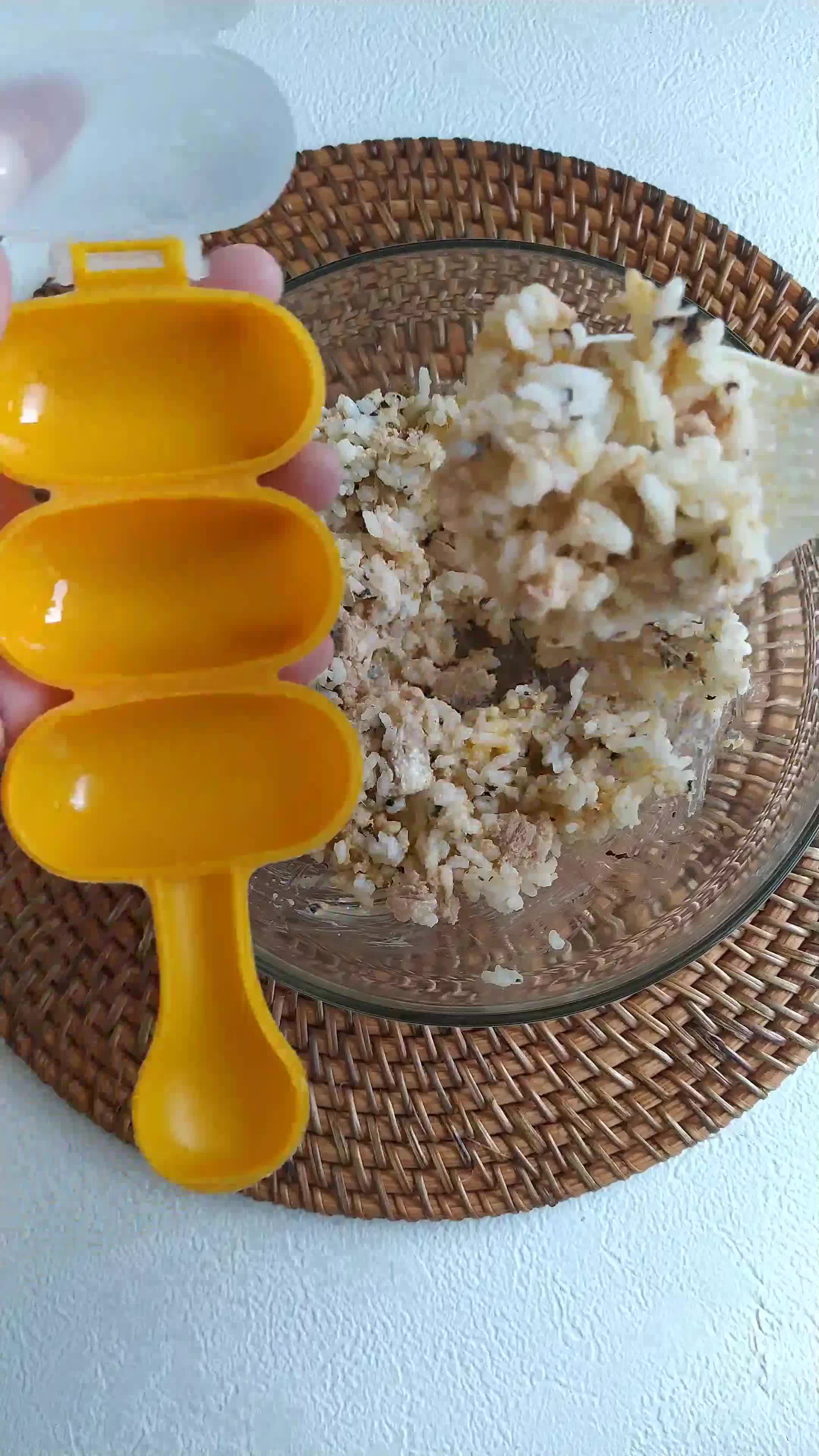 Foto langkah ke 2 dari resep Bekal anak (Bento).