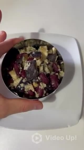 Foto del passaggio 4 della ricetta SFORMATO DI MIGLIO, MELANZANE E FAGIOLI ROSSI