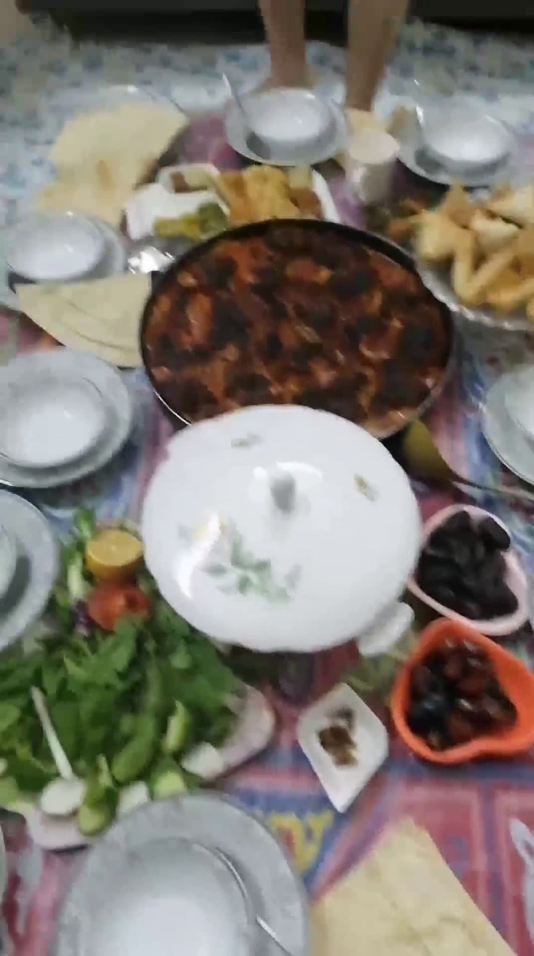 صورة لخطوة 2 من وصفة بطاطا بالكتشب والصلصة