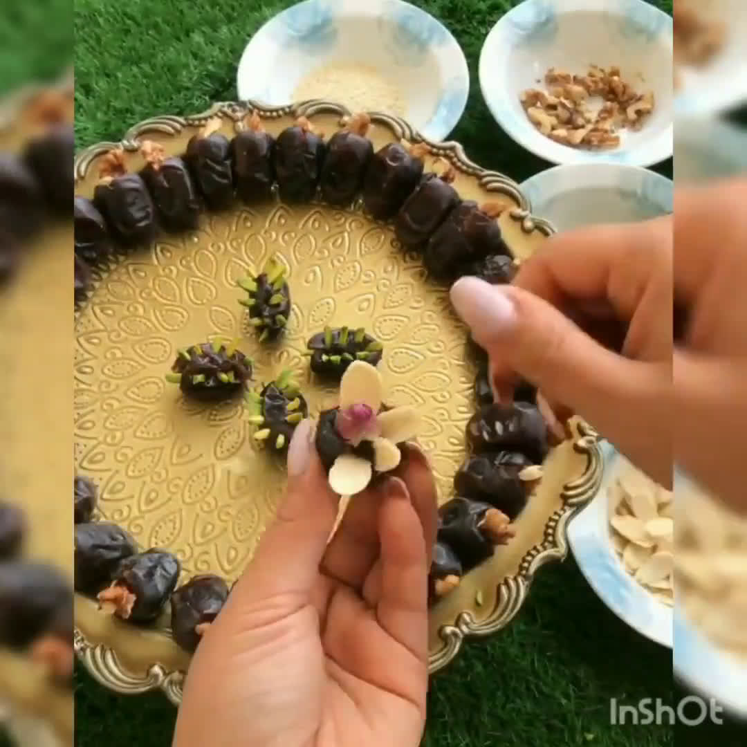 عکس مرحله 3 از دستور تزئین خرما