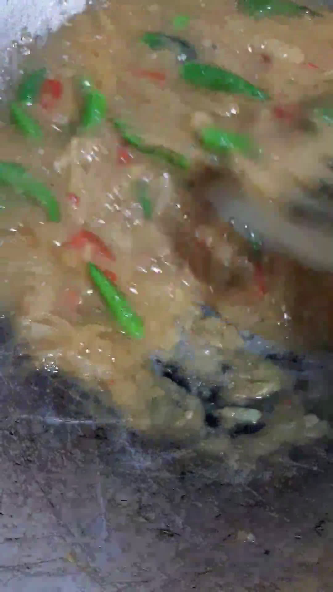 Foto langkah ke 2 dari resep Tumis tempoyak.