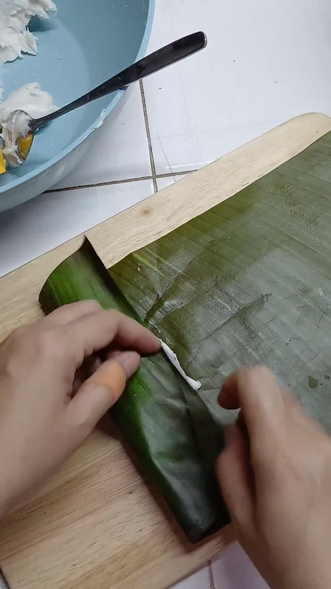 Foto langkah ke 7 dari resep Pais Pisang.