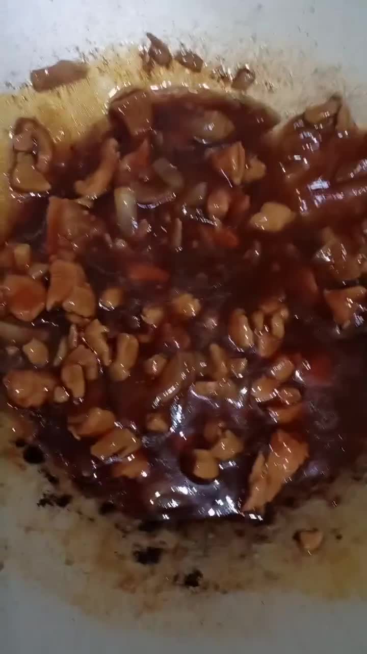 Foto langkah ke 2 dari resep Pokcoy siram ayam cincang.