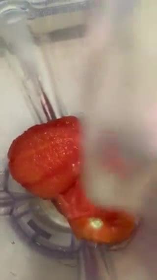 A picture of step 4 of Sweet and sour Tomato Curry serve with white rice.