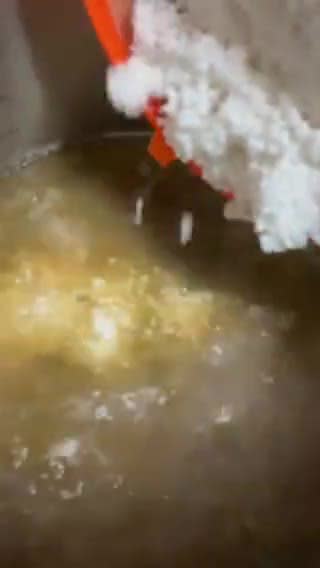 Gambar langkah 3 resipi Puding Kacang Hijau dan Sagu.