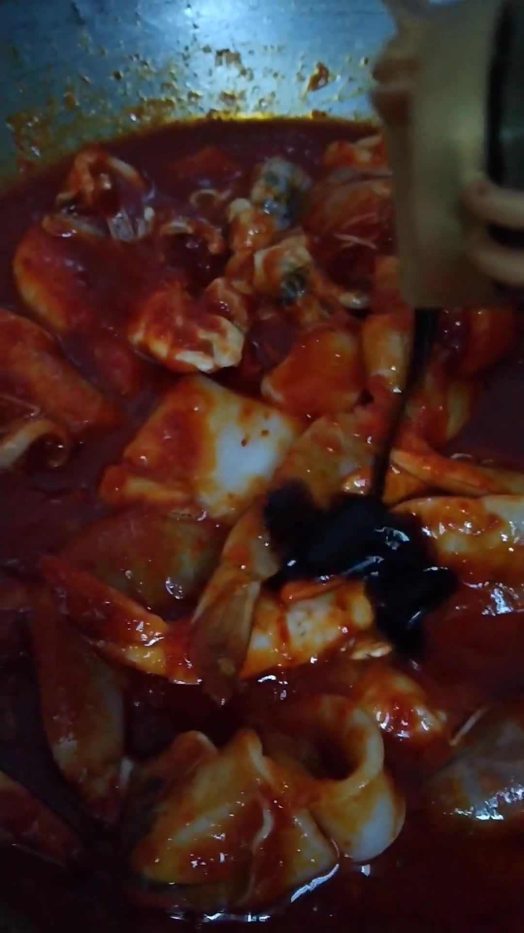 Gambar langkah 2 resipi Sambal Udang dan Sotong.