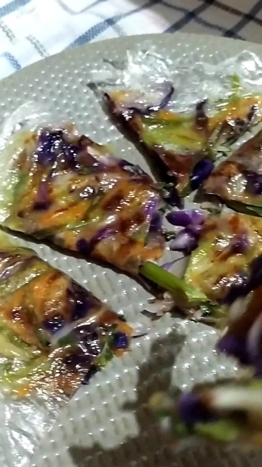 Foto langkah ke 7 dari resep Pajoen Low calorie (pancake sayur korea).