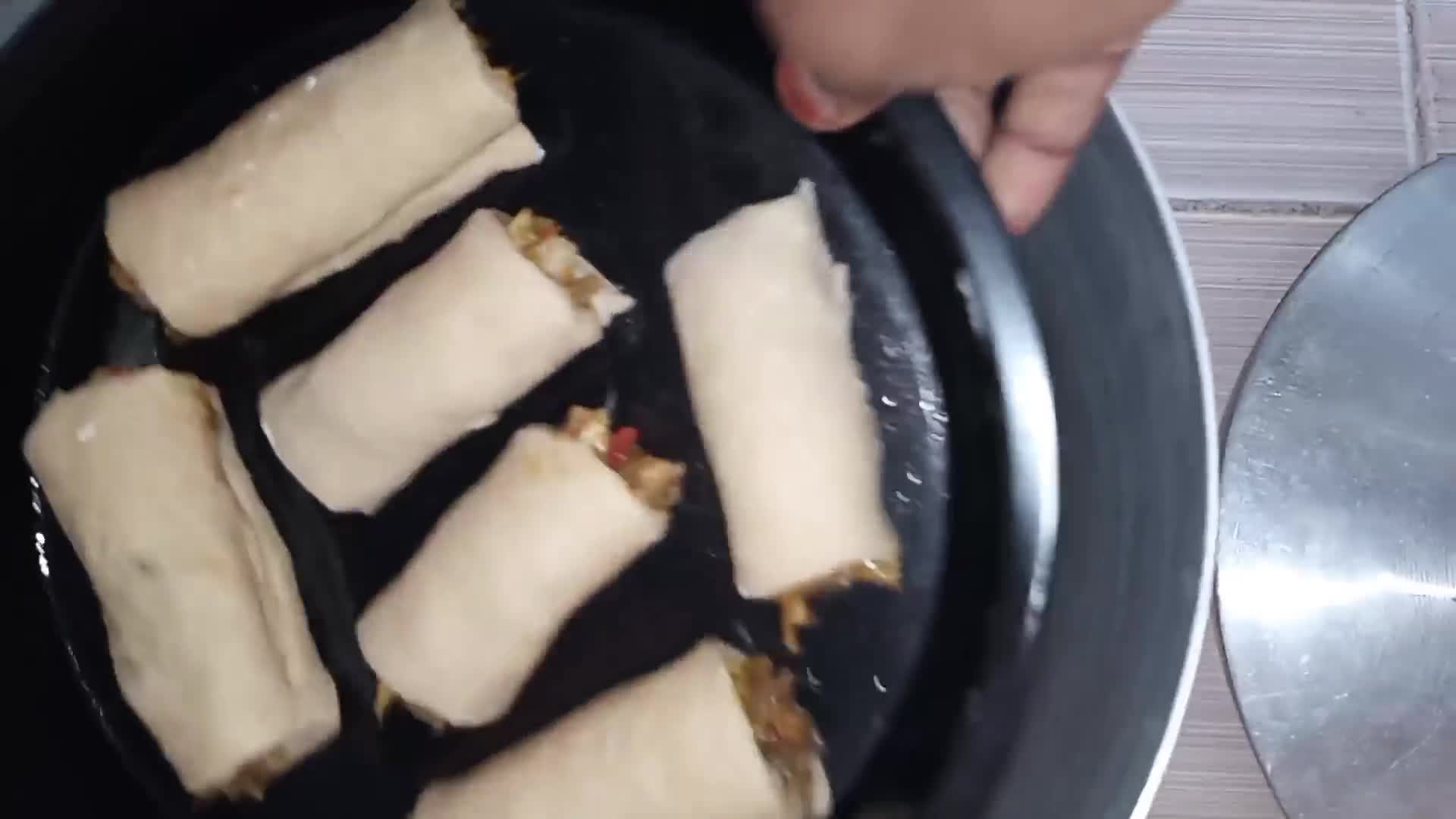 Fish roll gashin tukunyamatakin girki2 hoto