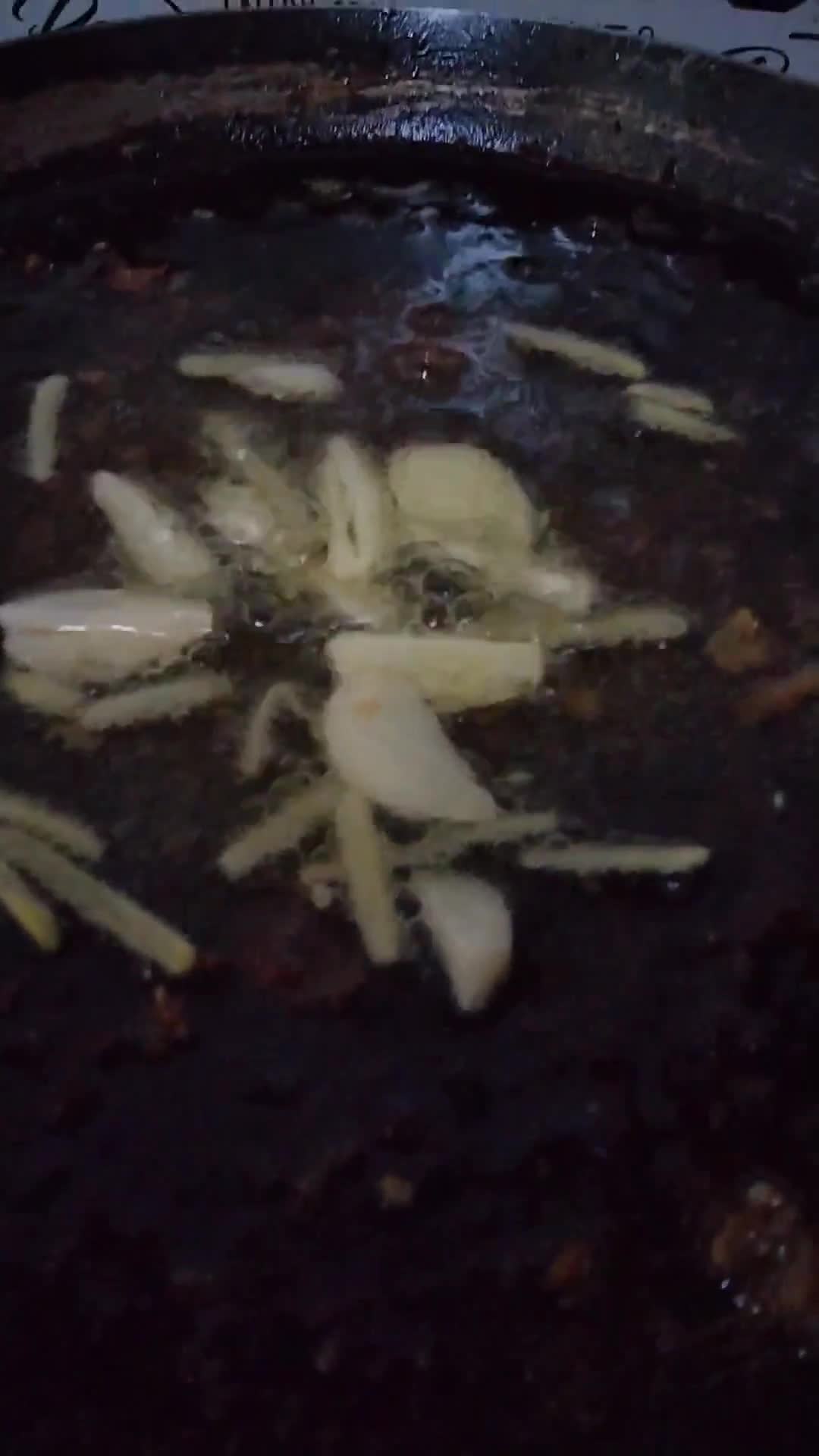 Gambar langkah 2 resipi Ayam cendawan.